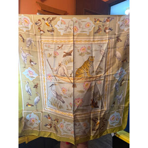 Women's Salvatore Ferragamo Silk Scarf One Size. Vintage